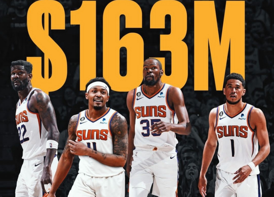  杜兰特加盟太阳组三巨头阵容  